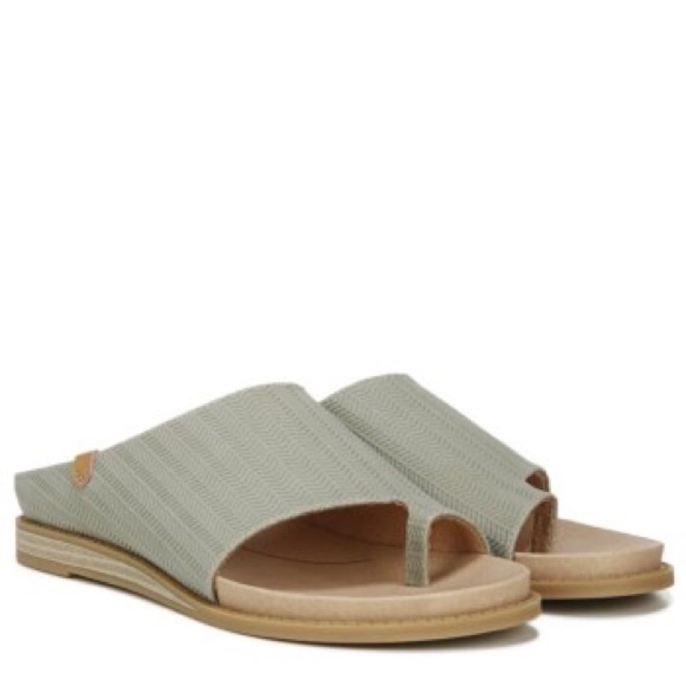 Kate Slide Sandal Dr. Scholl’s Sage Green Nubuck